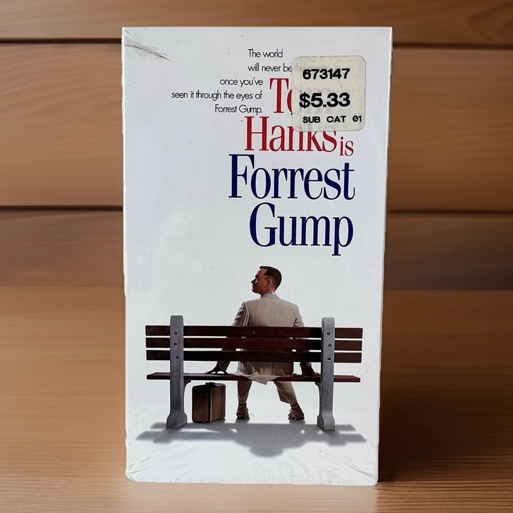Forrest Gump VHS 1994 NEW Sealed White Paramount Watermark